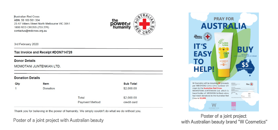 Support for 2019-2020 Australian Bushfires Relief