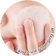 Ease to use just by wipe
