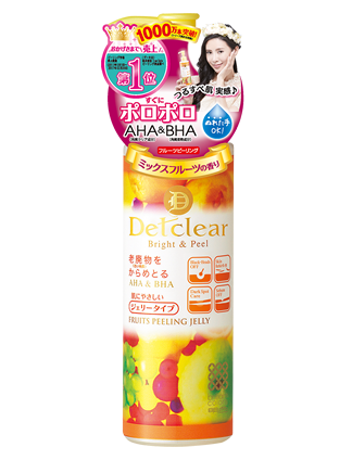 MEISHOKU Detclear Bright&Peel Peeling Jelly (Mix Fruit)