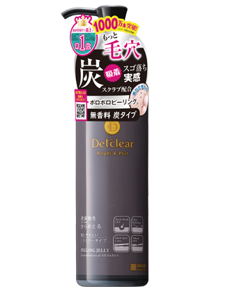 MEISHOKU Detclear Bright&Peel Peeling Jelly Charcoal compound type(Unscented)