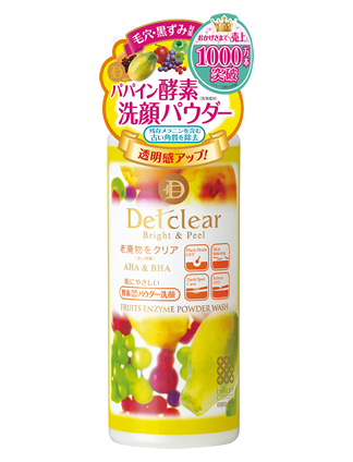 MEISHOKU Detclear Bright&Peel Fruits Enzyme Powder Wash