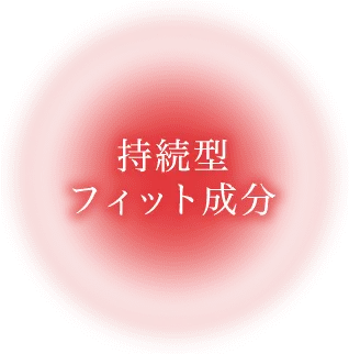 持続型フィット成分
