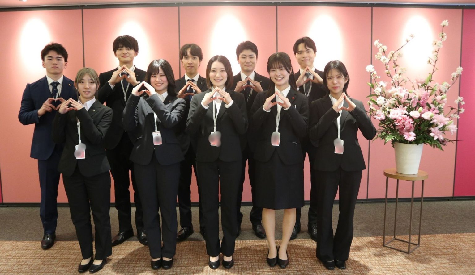 2026年度桃谷順天館入社式